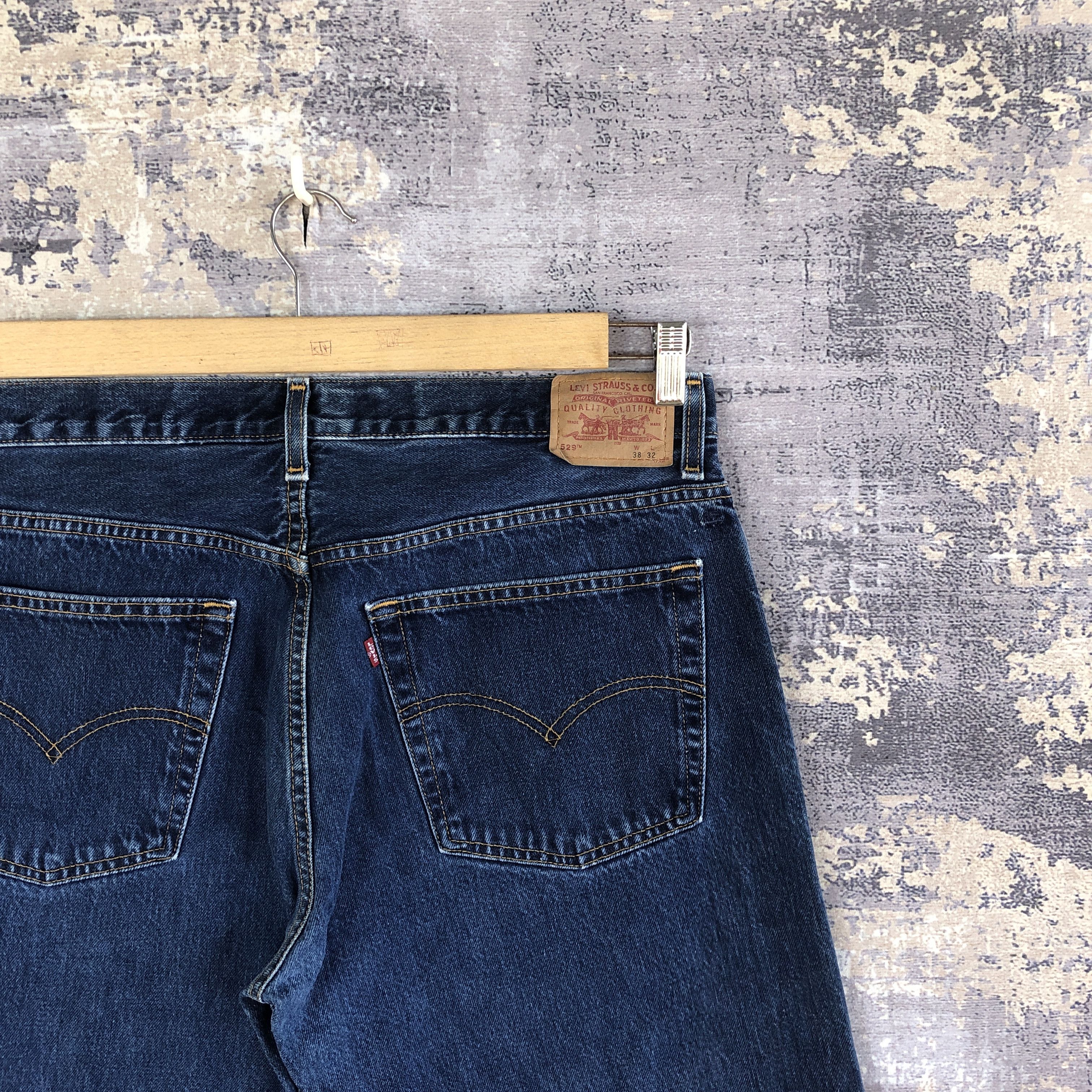Levi's × Vintage Vintage Y2K Levis 529 Blue Wash Jeans Levi's Stonewash Denim Size US 36 / EU 52 - 5 Thumbnail
