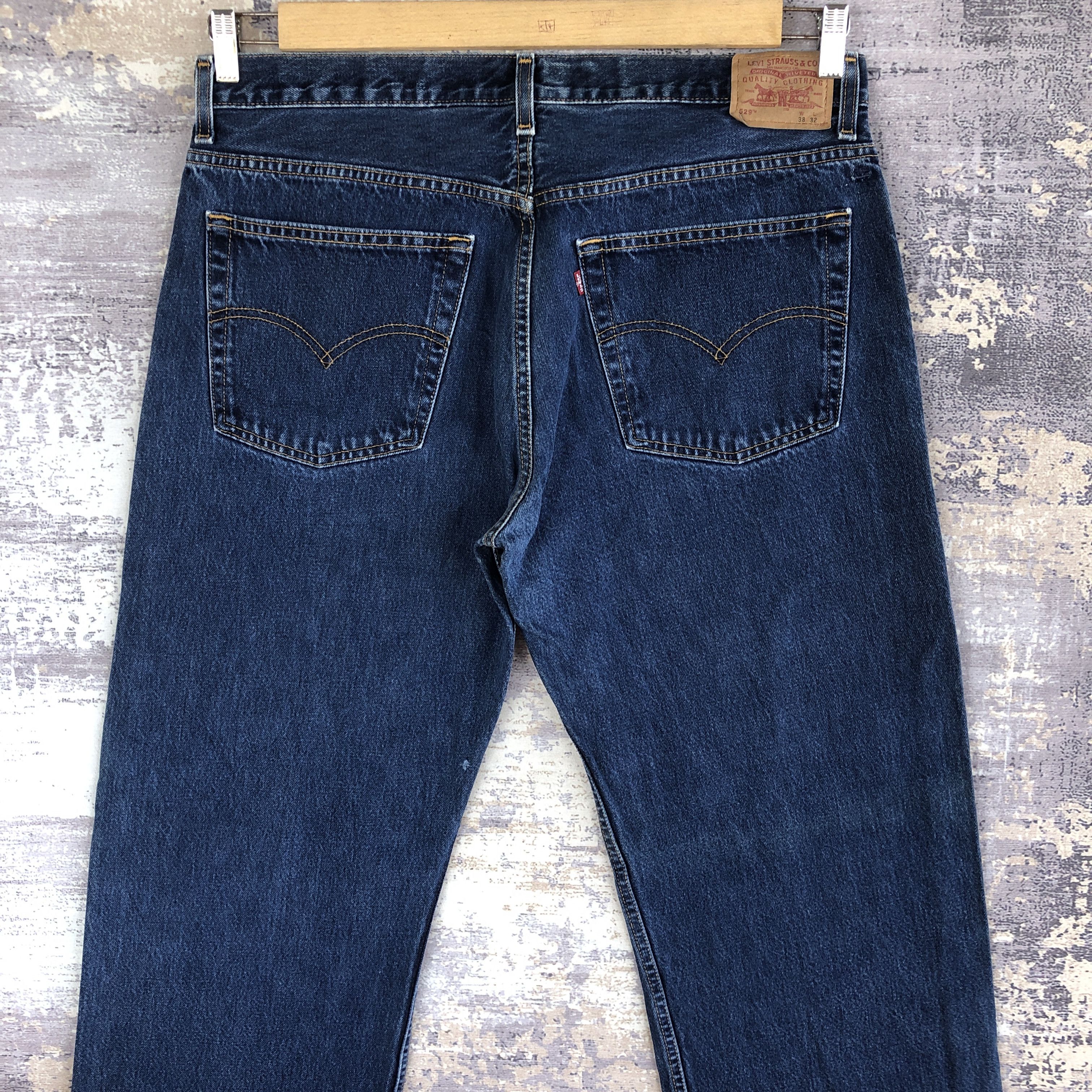 Levi's × Vintage Vintage Y2K Levis 529 Blue Wash Jeans Levi's Stonewash Denim Size US 36 / EU 52 - 4 Thumbnail