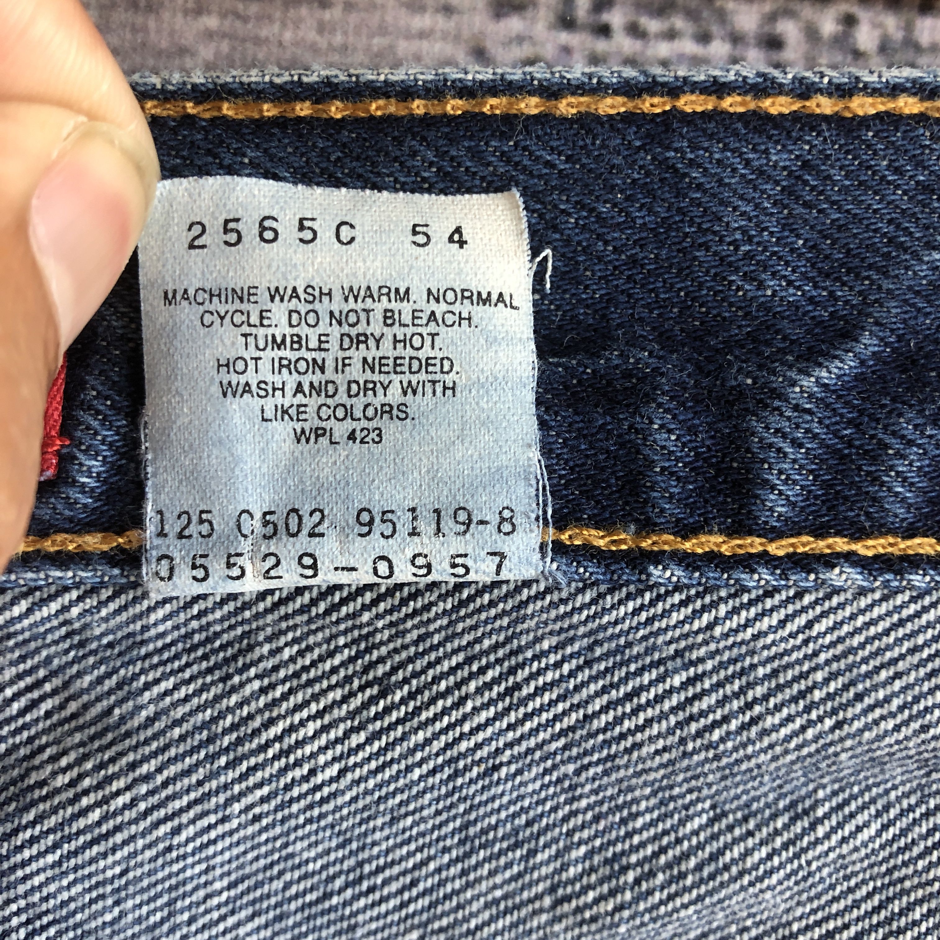 Levi's × Vintage Vintage Y2K Levis 529 Blue Wash Jeans Levi's Stonewash Denim Size US 36 / EU 52 - 10 Thumbnail