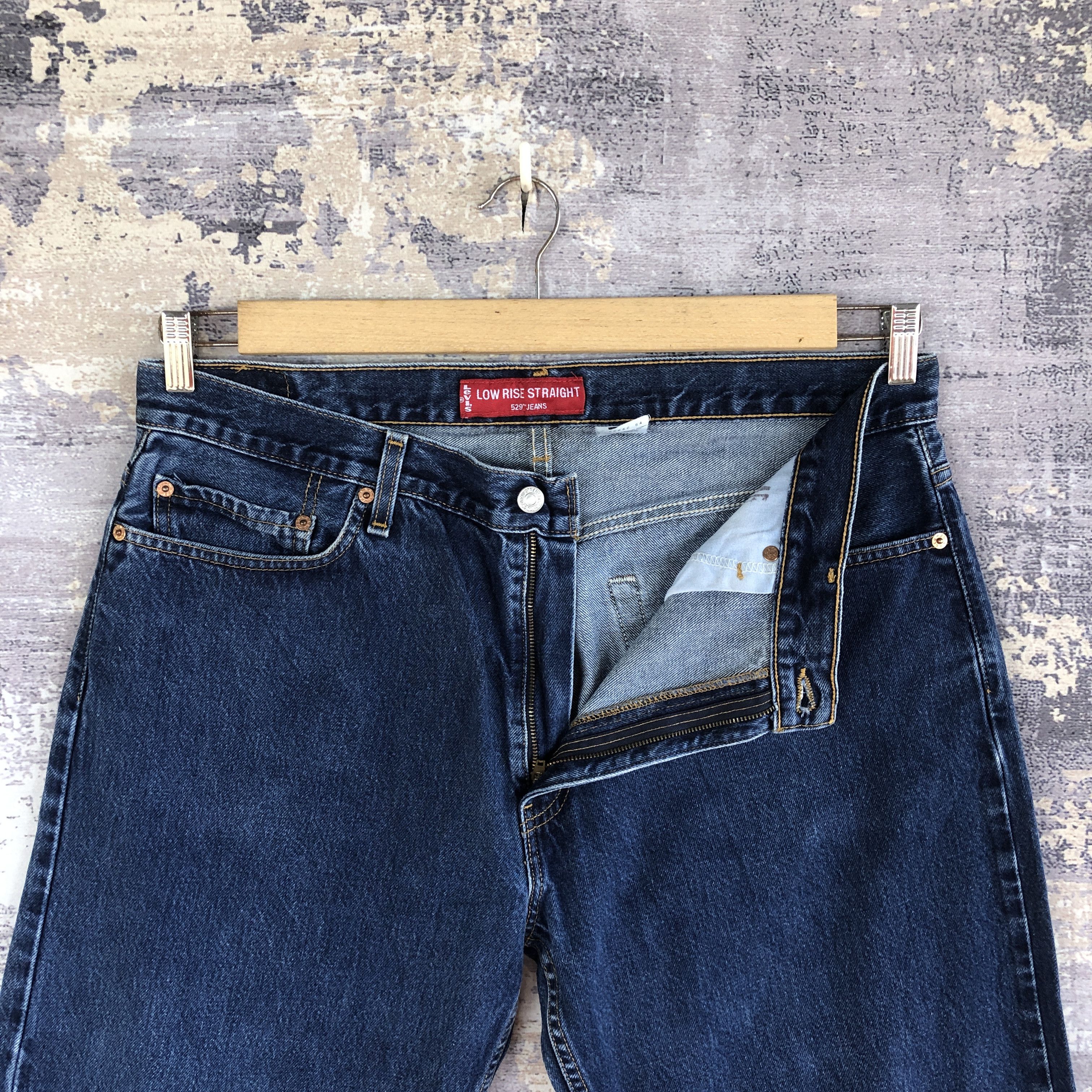 Levi's × Vintage Vintage Y2K Levis 529 Blue Wash Jeans Levi's Stonewash Denim Size US 36 / EU 52 - 6 Thumbnail