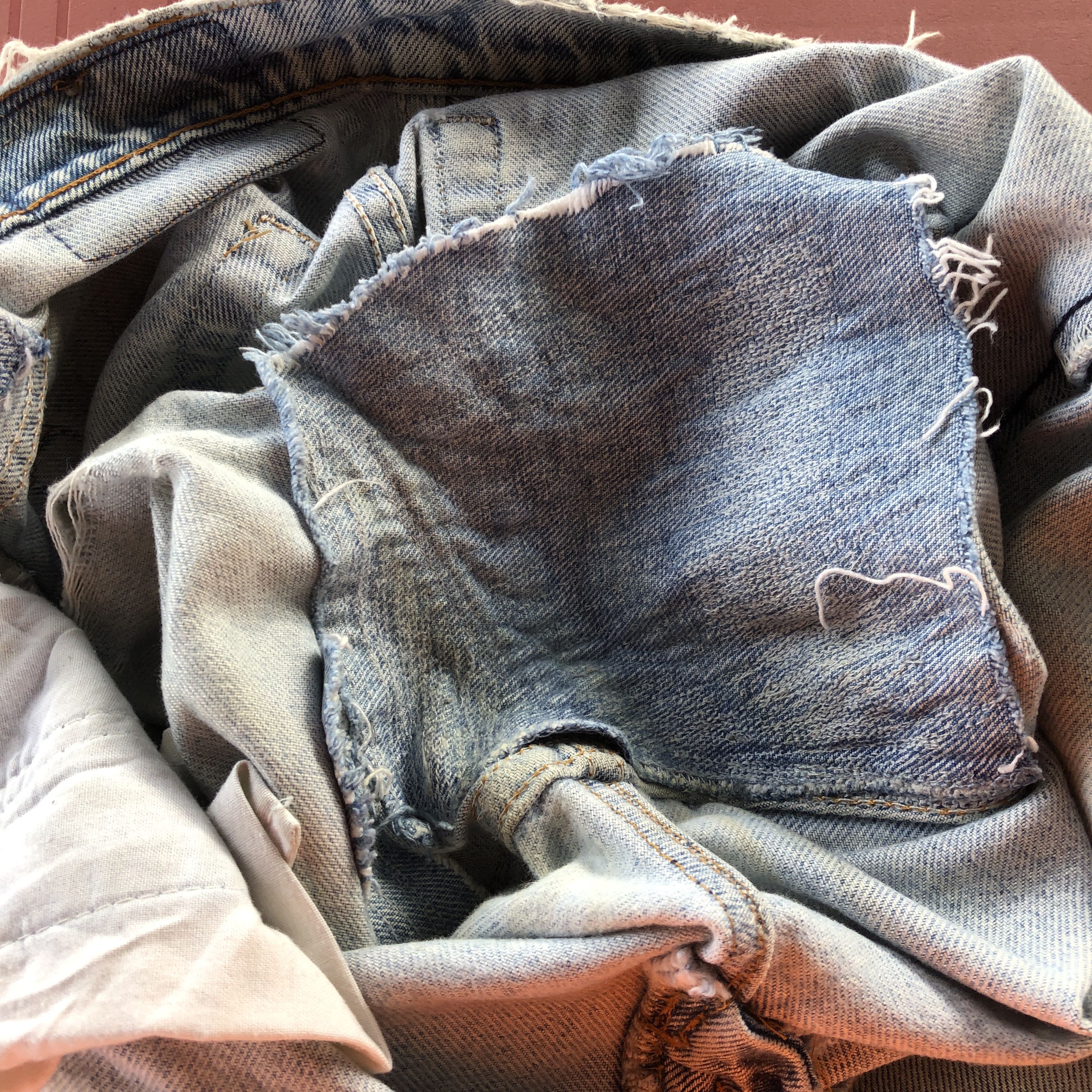 Levi's × Vintage Vintage Distressed 90s Levi's 550 Sun Faded Jeans Denim Size 26" / US 2 / IT 38 - 10 Thumbnail