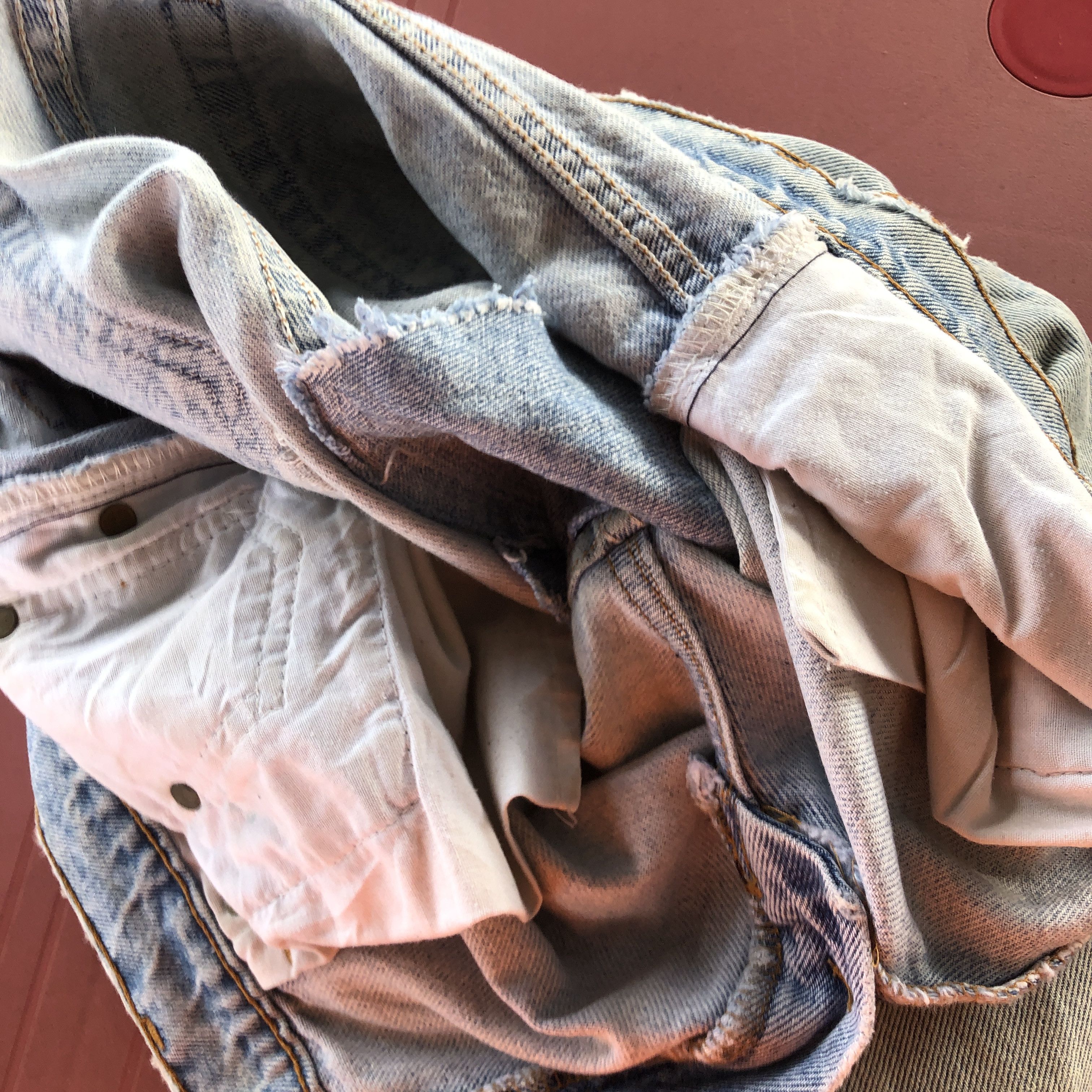 Levi's × Vintage Vintage Distressed 90s Levi's 550 Sun Faded Jeans Denim Size 26" / US 2 / IT 38 - 9 Thumbnail