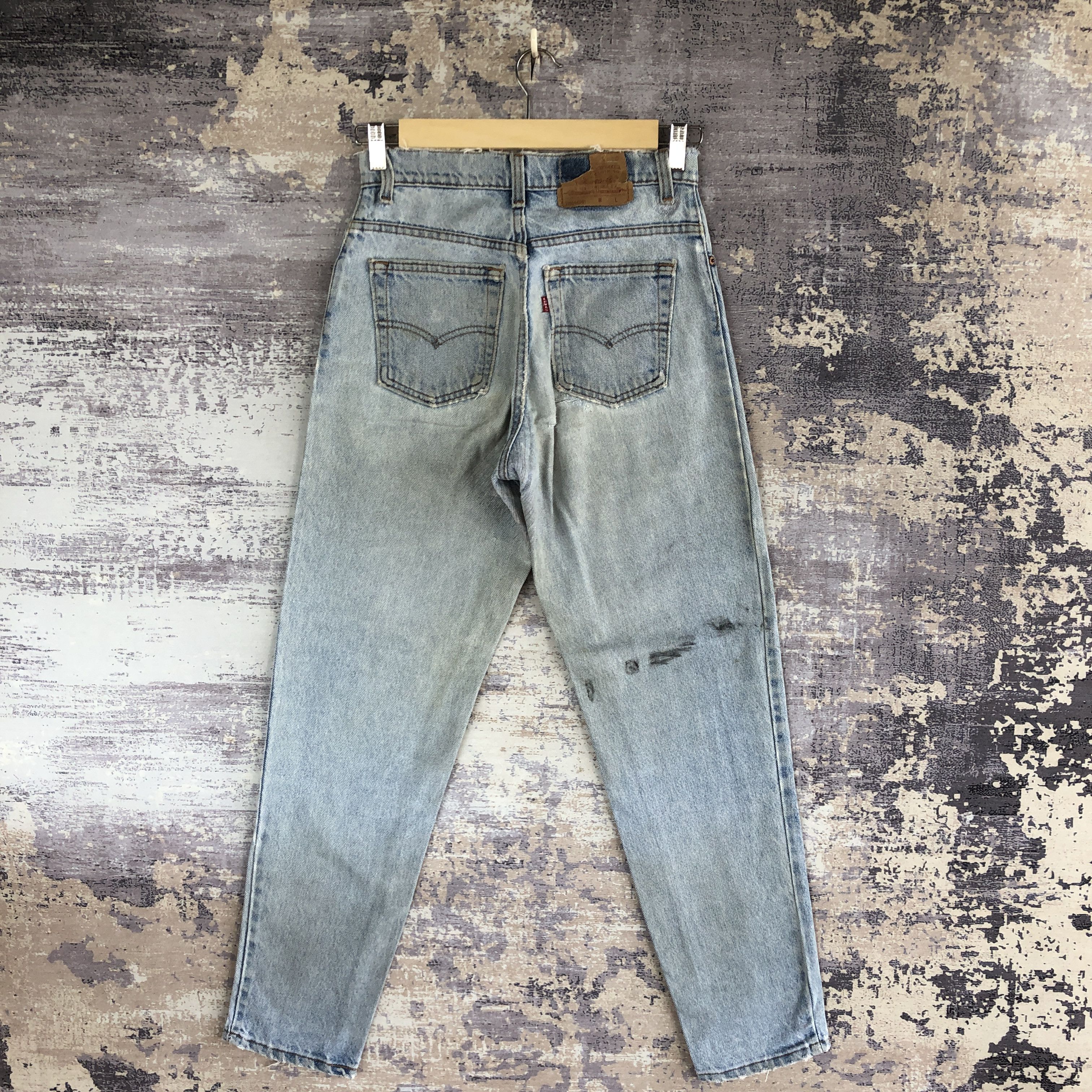 Levi's × Vintage Vintage Distressed 90s Levi's 550 Sun Faded Jeans Denim Size 26" / US 2 / IT 38 - 2 Thumbnail