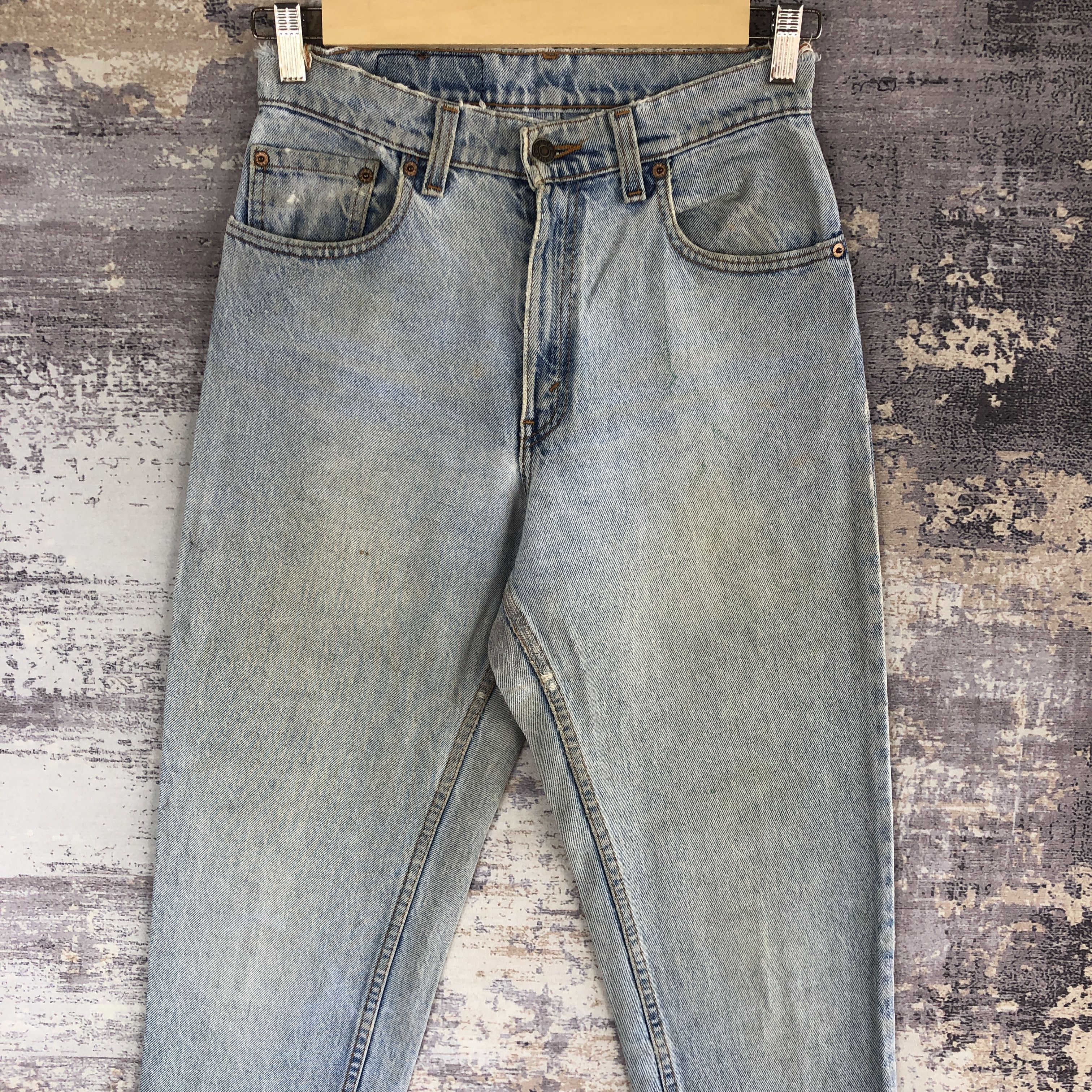 Levi's × Vintage Vintage Distressed 90s Levi's 550 Sun Faded Jeans Denim Size 26" / US 2 / IT 38 - 3 Thumbnail