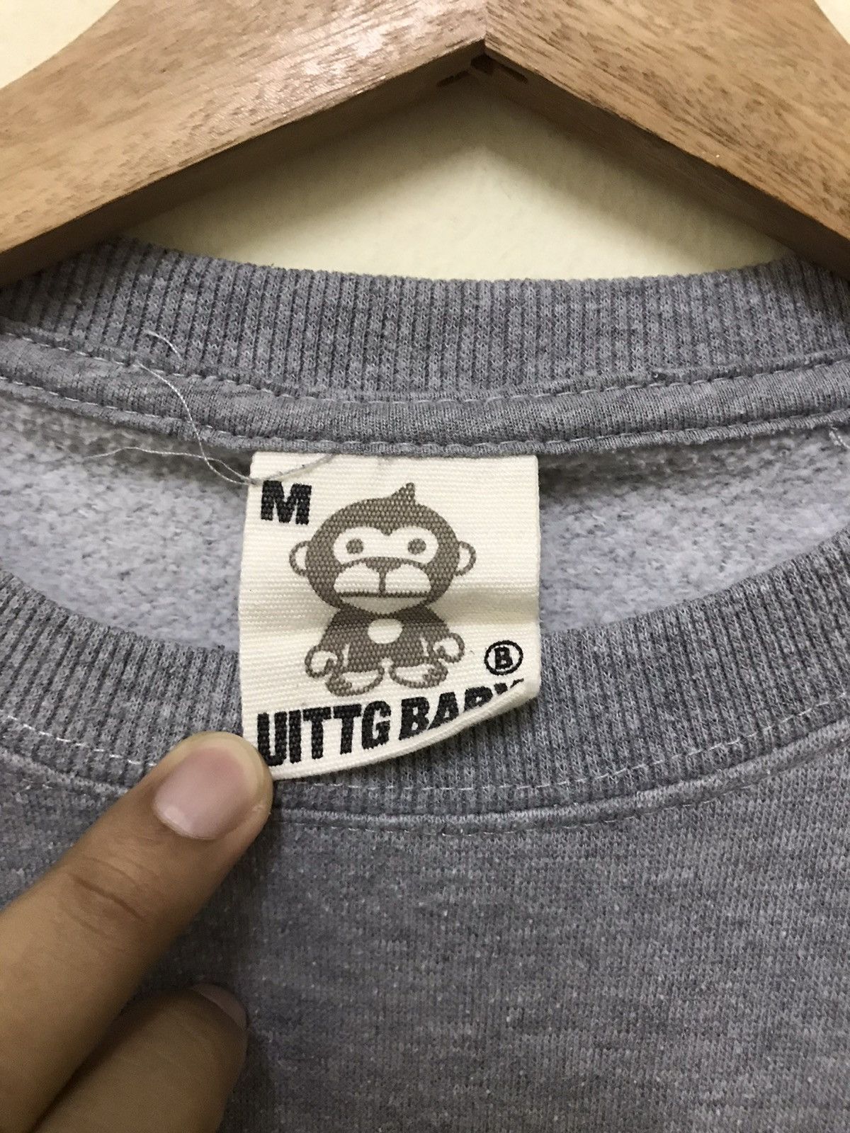 Japanese Brand UITTG Baby Sweatshirt Crewneck Big Logo BAPE Style Size US S / EU 44-46 / 1 - 4 Thumbnail