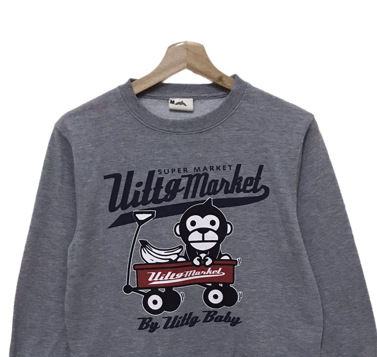 Japanese Brand UITTG Baby Sweatshirt Crewneck Big Logo BAPE Style Size US S / EU 44-46 / 1 - 2 Thumbnail