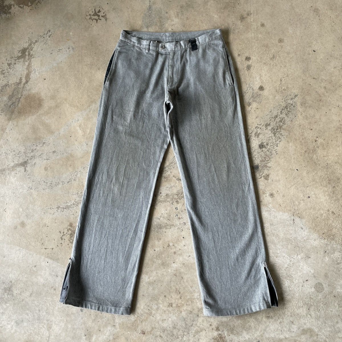 Artisan Outfitters Vintage Artisan Japan Grey Faded Trousers Casual Pants W30 Size US 30 / EU 46 - 1 Thumbnail
