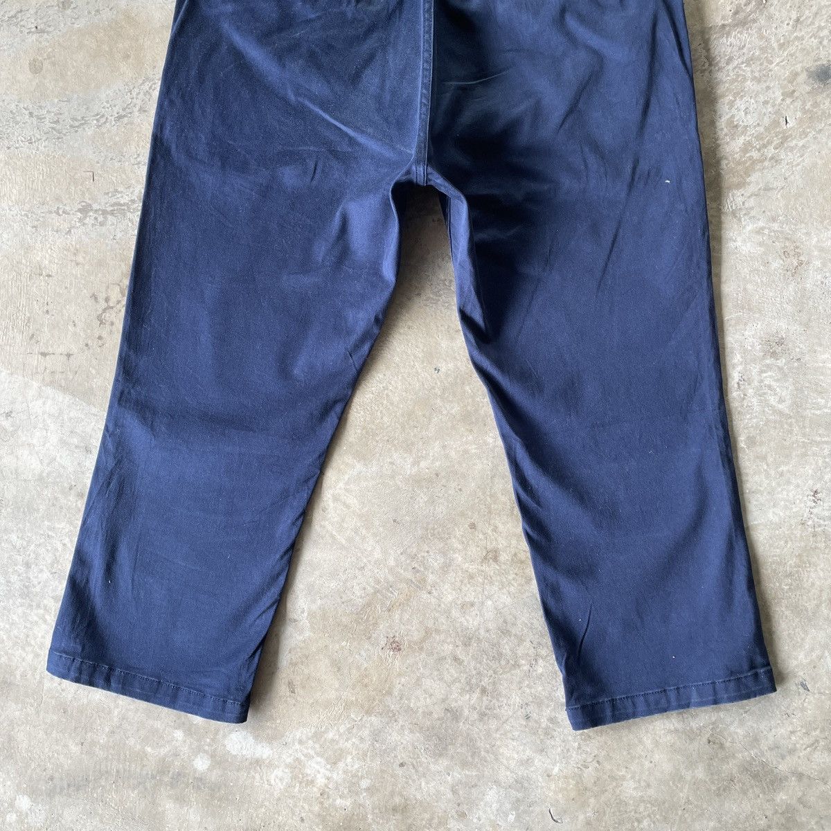 Ben Davis Vintage Ben Davis Faded Blue Crops Trousers Casusal Pants Size US 34 / EU 50 - 11 Thumbnail