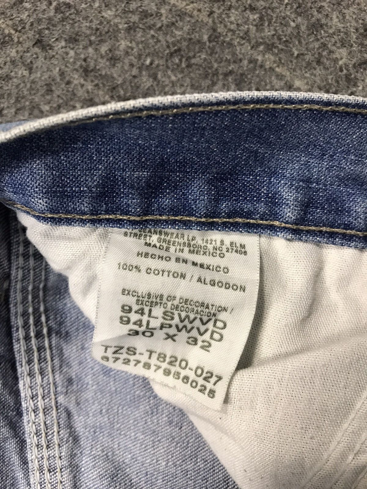 Vintage × Wrangler Vintage Wrangler Carpenter Workwear Denim Jeans Size US 30 / EU 46 - 13 Thumbnail
