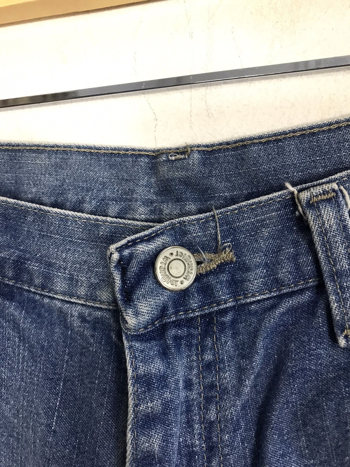 Vintage × Wrangler Vintage Wrangler Carpenter Workwear Denim Jeans Size US 30 / EU 46 - 7 Thumbnail