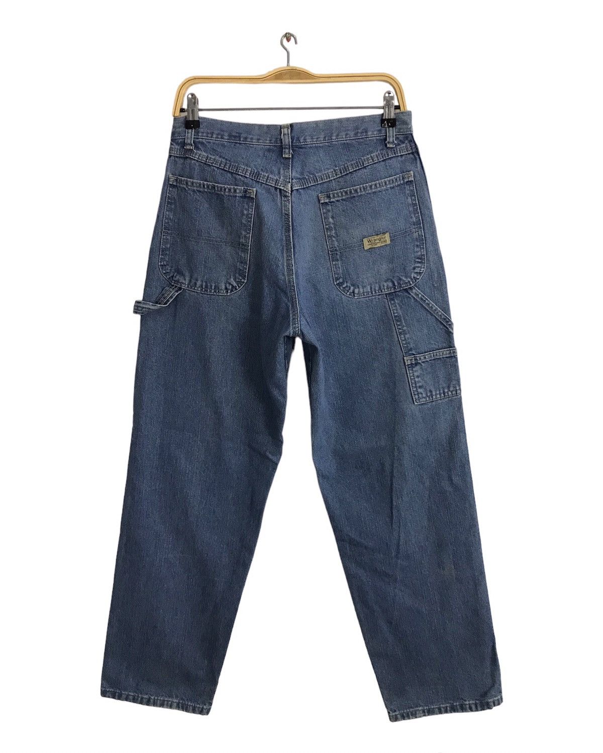 Vintage × Wrangler Vintage Wrangler Carpenter Workwear Denim Jeans Size US 30 / EU 46 - 2 Thumbnail