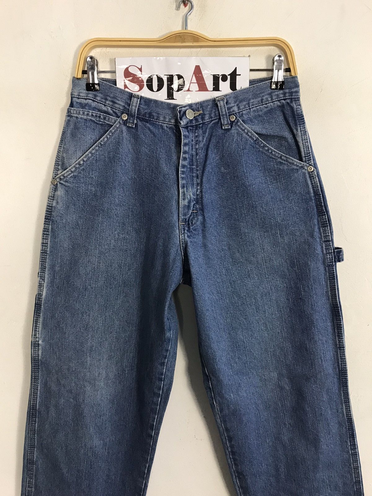 Vintage × Wrangler Vintage Wrangler Carpenter Workwear Denim Jeans Size US 30 / EU 46 - 3 Thumbnail
