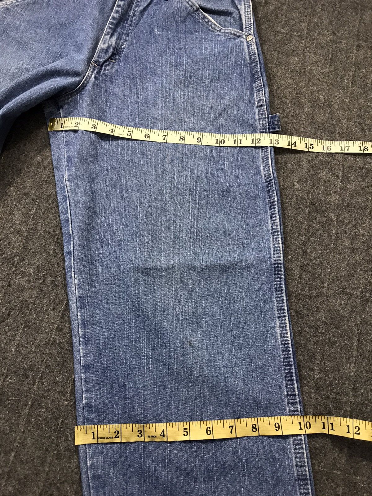 Vintage × Wrangler Vintage Wrangler Carpenter Workwear Denim Jeans Size US 30 / EU 46 - 18 Thumbnail