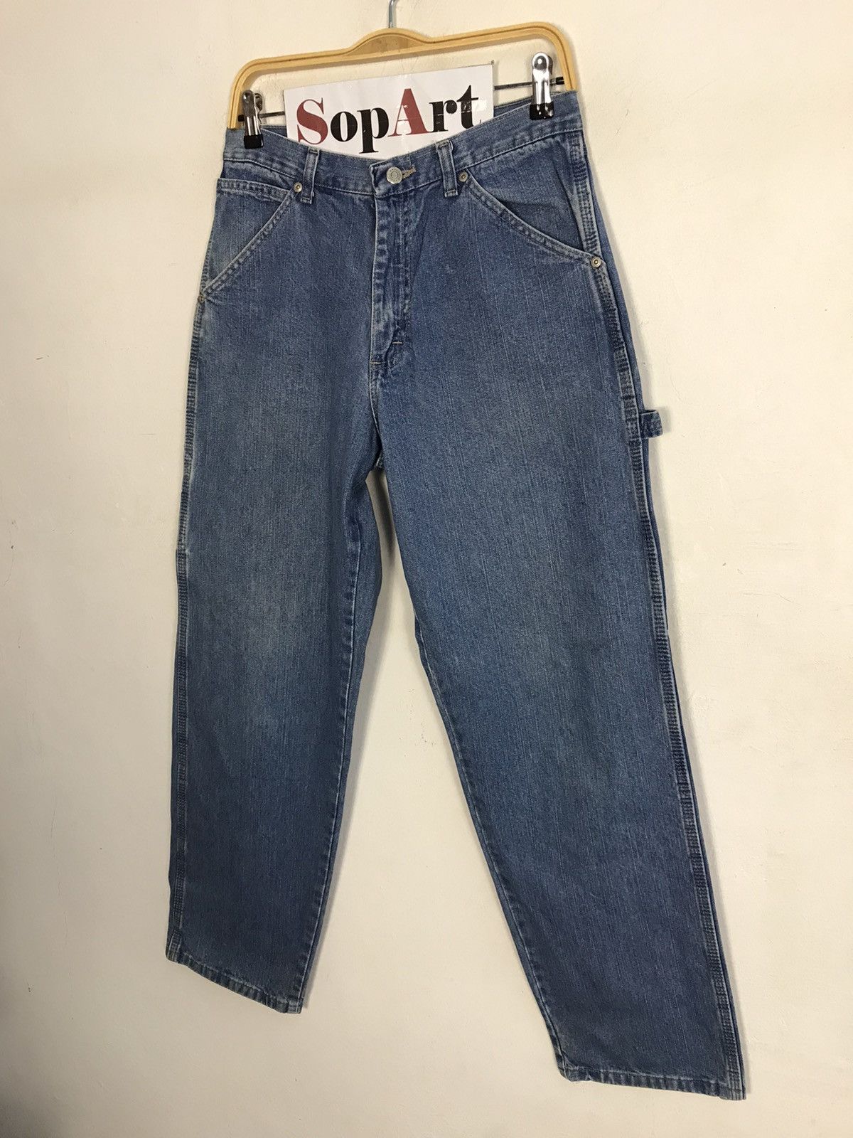 Vintage × Wrangler Vintage Wrangler Carpenter Workwear Denim Jeans Size US 30 / EU 46 - 4 Thumbnail