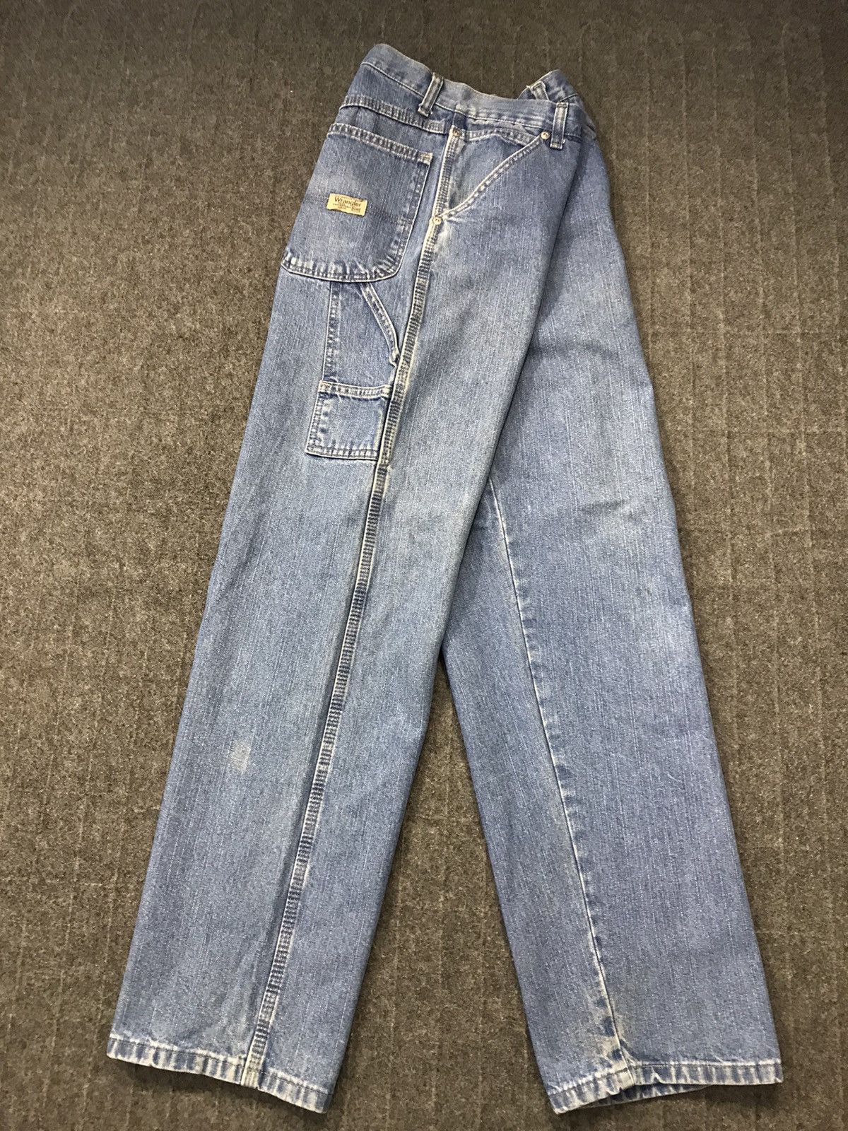 Vintage × Wrangler Vintage Wrangler Carpenter Workwear Denim Jeans Size US 30 / EU 46 - 16 Thumbnail