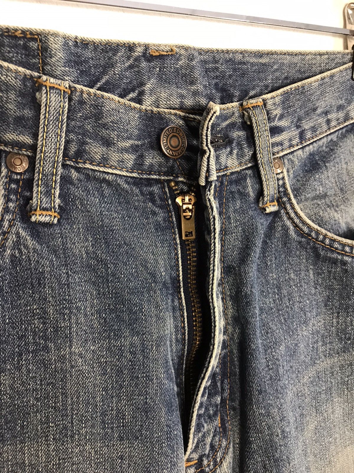 Edwin × Vintage Vintage Edwin Zipper Denim Jeans Style Size US 29 - 9 Thumbnail