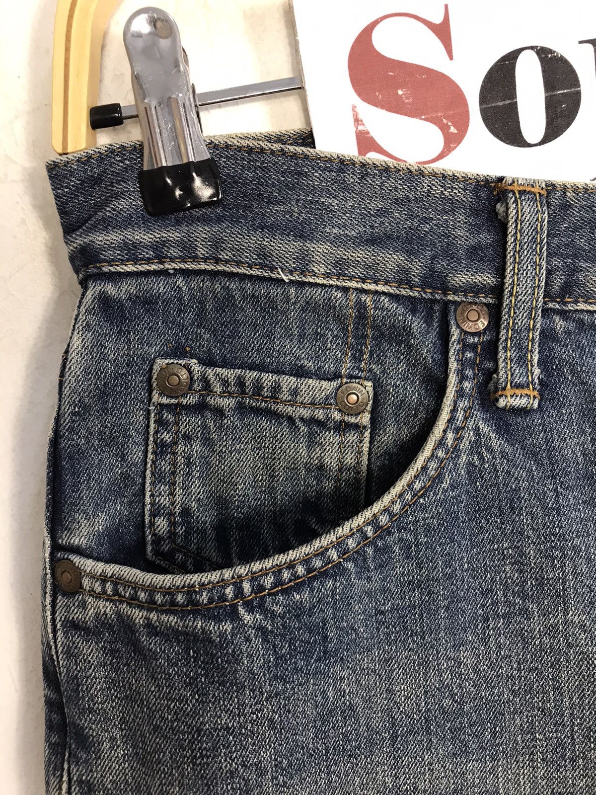 Edwin × Vintage Vintage Edwin Zipper Denim Jeans Style Size US 29 - 8 Thumbnail