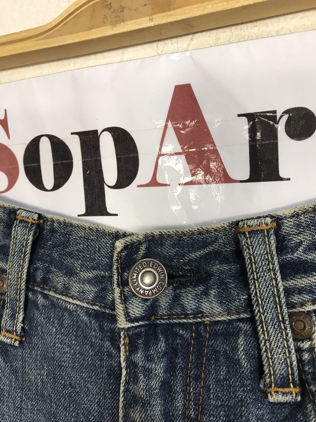 Edwin × Vintage Vintage Edwin Zipper Denim Jeans Style Size US 29 - 7 Thumbnail