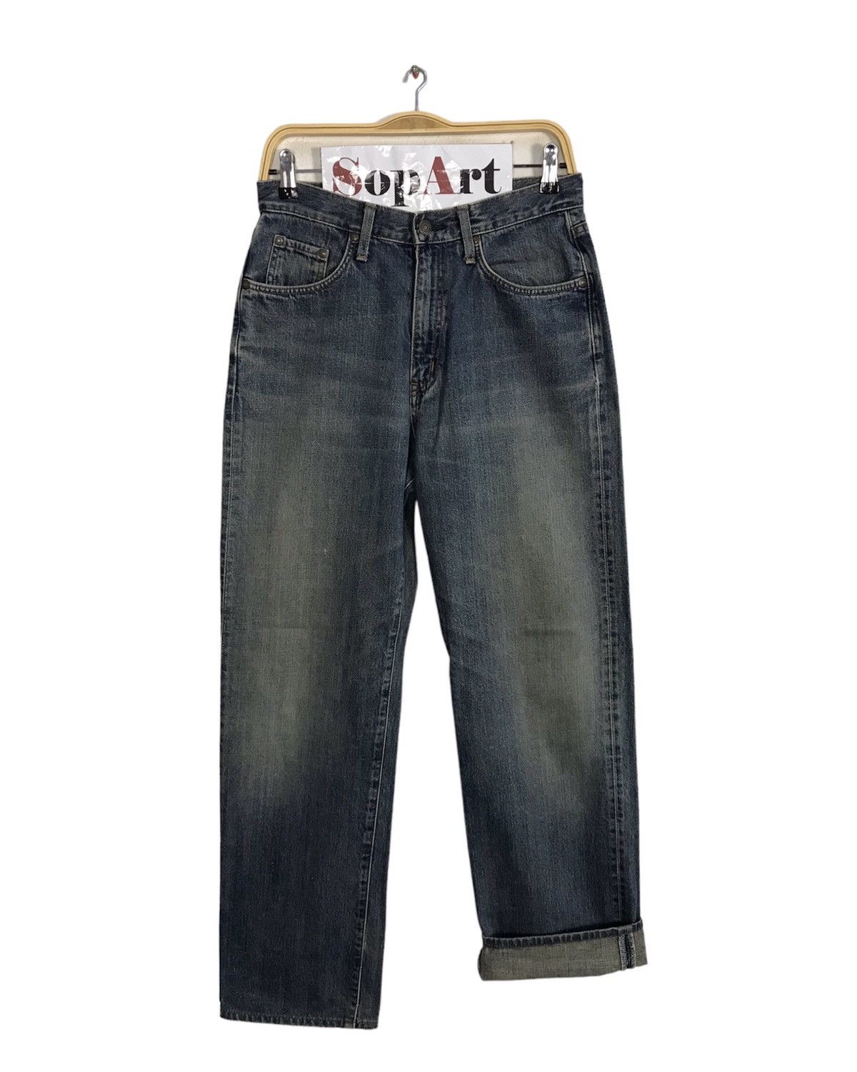 Edwin × Vintage Vintage Edwin Zipper Denim Jeans Style Size US 29 - 1 Thumbnail