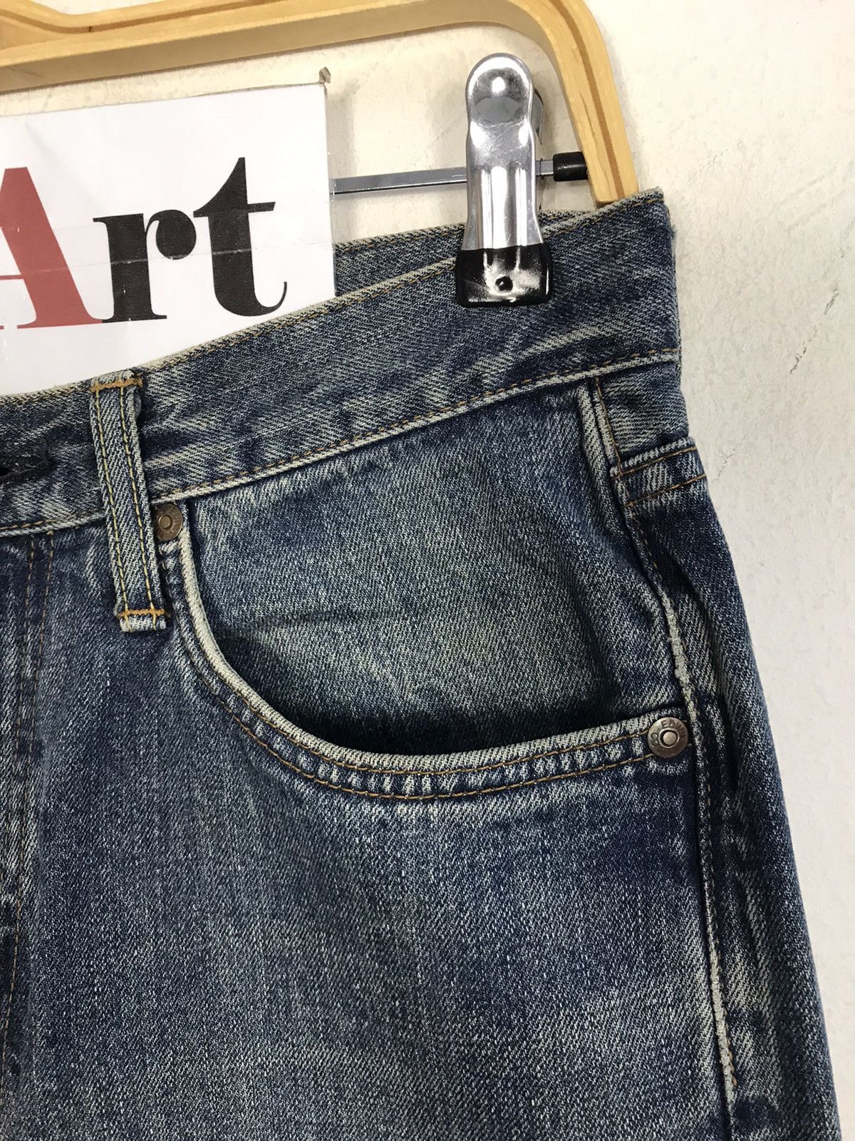 Edwin × Vintage Vintage Edwin Zipper Denim Jeans Style Size US 29 - 5 Thumbnail