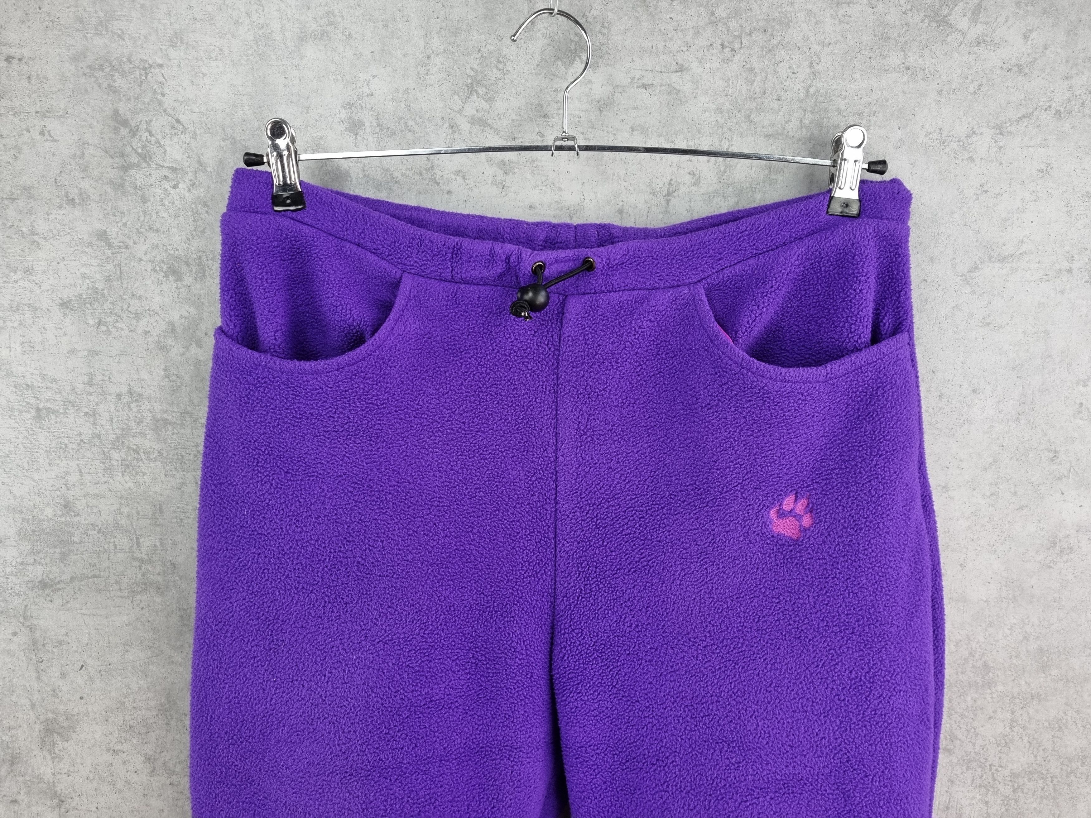 Jack Wolfskin × Vintage 90s Jack Wolfskins Rare Winter Fleece Polartec Pants Size US 32 / EU 48 - 3 Thumbnail