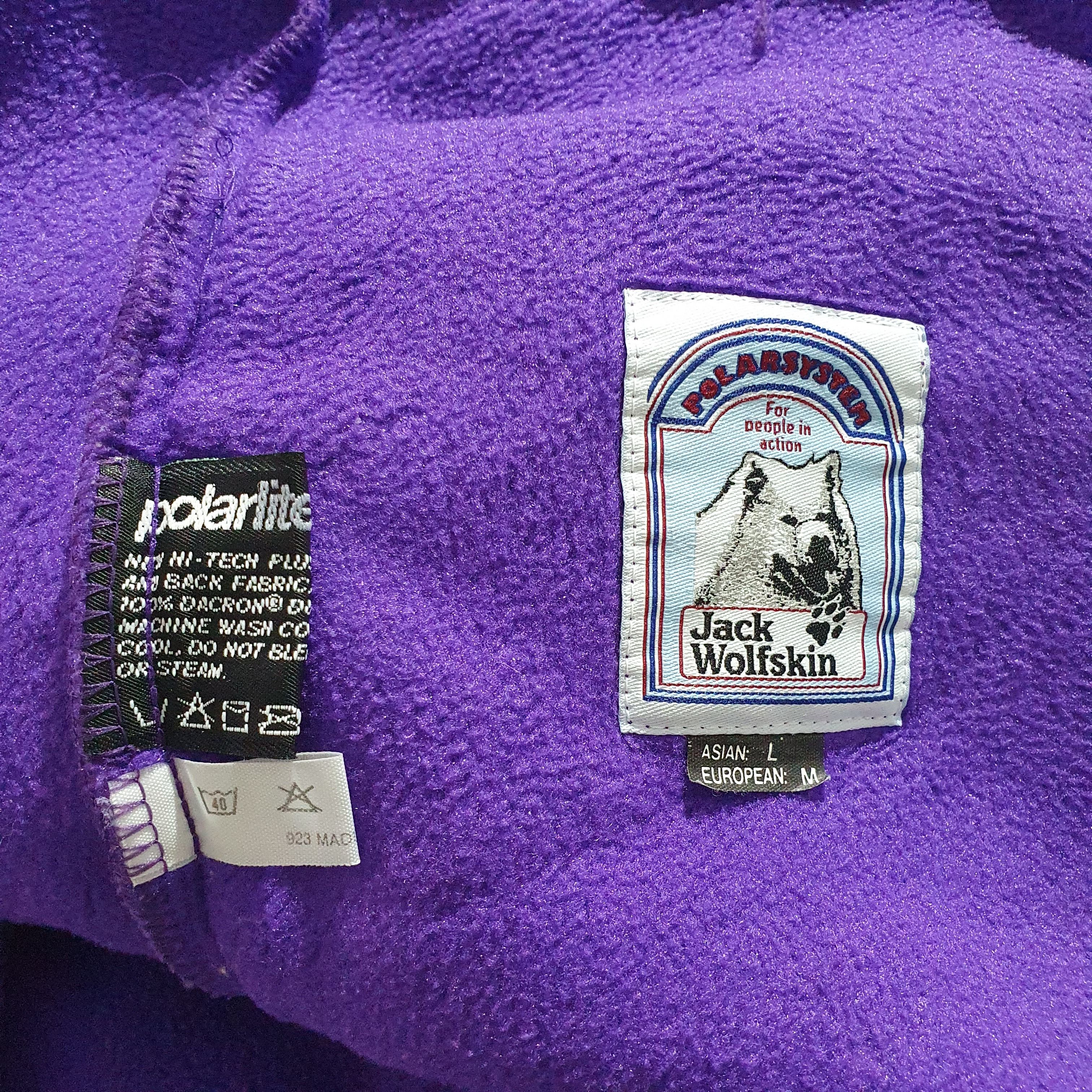 Jack Wolfskin × Vintage 90s Jack Wolfskins Rare Winter Fleece Polartec Pants Size US 32 / EU 48 - 5 Thumbnail