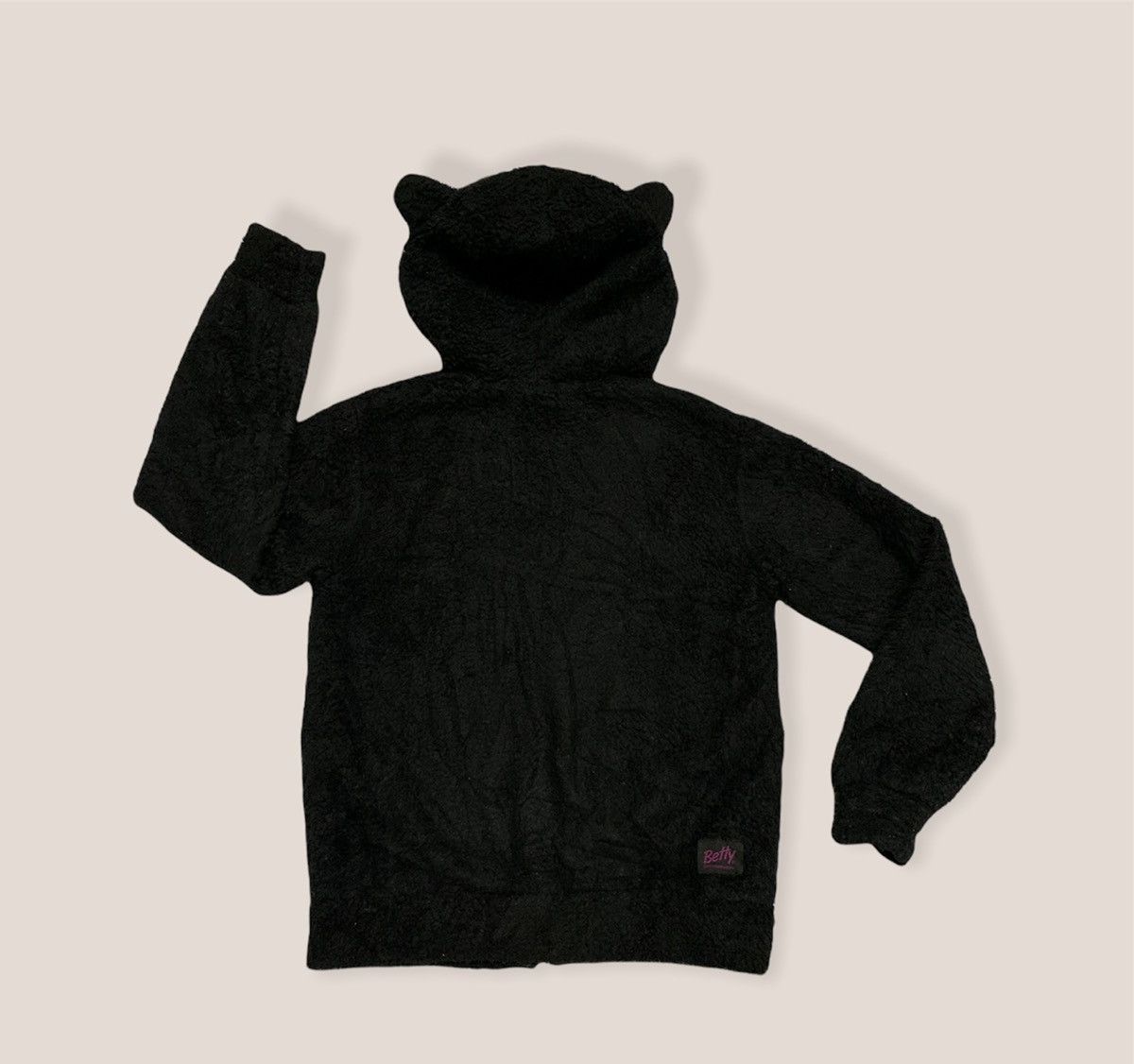 Cartoon Network Betty Boop Jacket - Fluffy Fleece Ear Hoodie Size US S / EU 44-46 / 1 - 2 Thumbnail