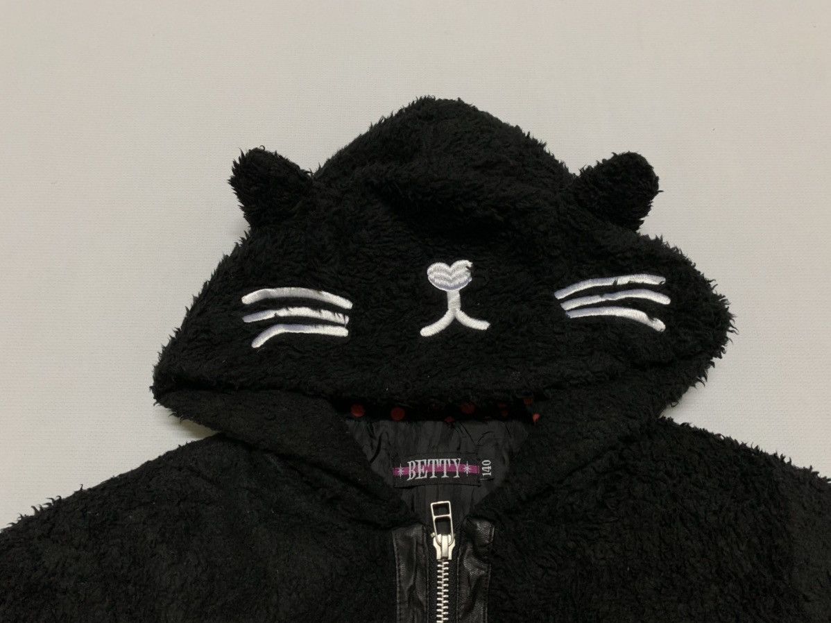 Cartoon Network Betty Boop Jacket - Fluffy Fleece Ear Hoodie Size US S / EU 44-46 / 1 - 5 Thumbnail