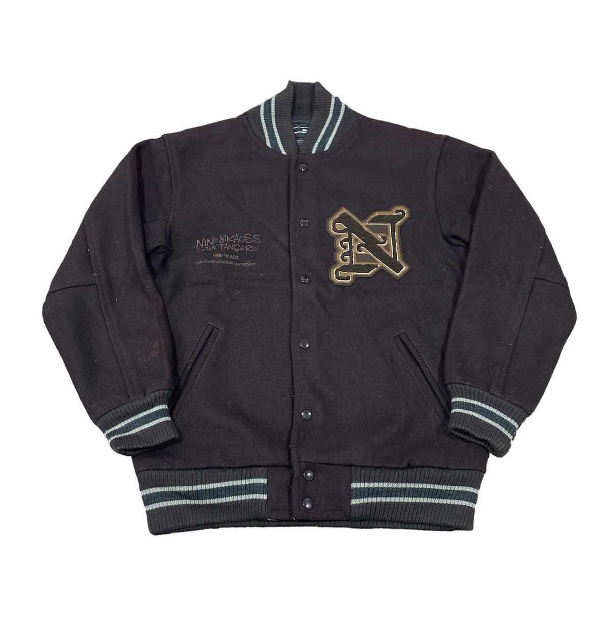 Number N Ine Varsity Jacket | Grailed
