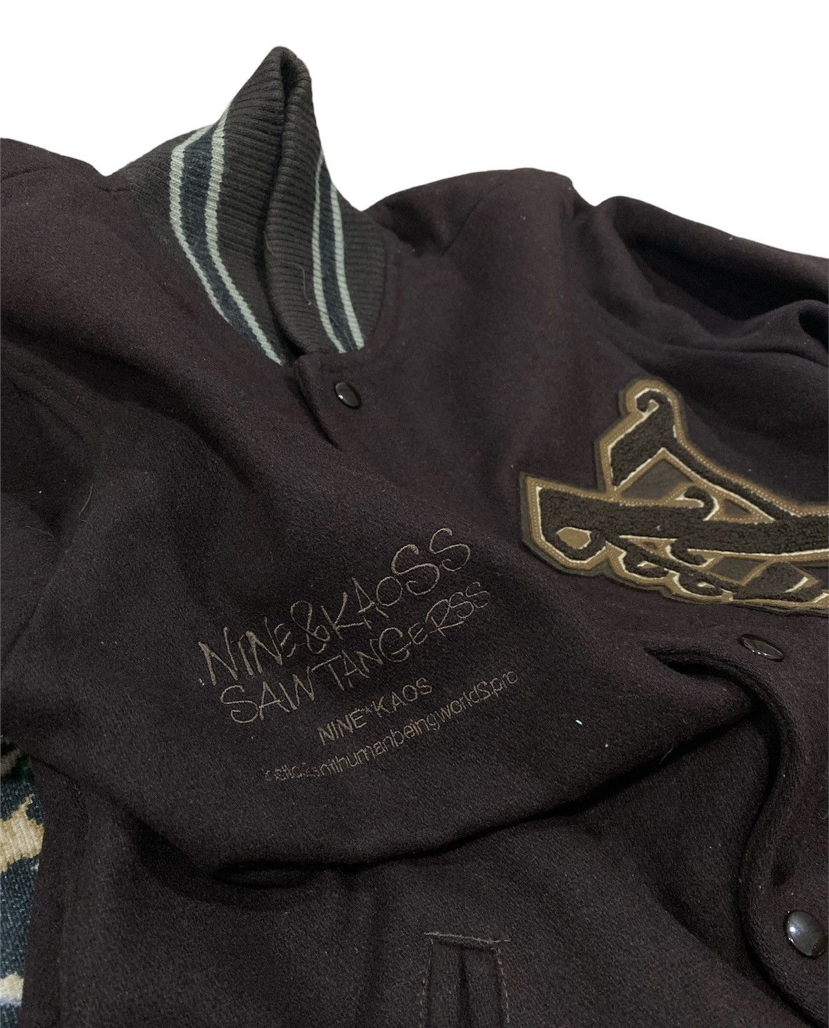 Japanese Brand invinciblemurda/Number nine varsity jacket Size US L / EU 52-54 / 3 - 6 Thumbnail