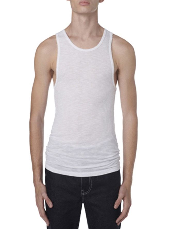 Amiri JERSEY TANK TOP in WHITE Size US S / EU 44-46 / 1 - 1 Preview