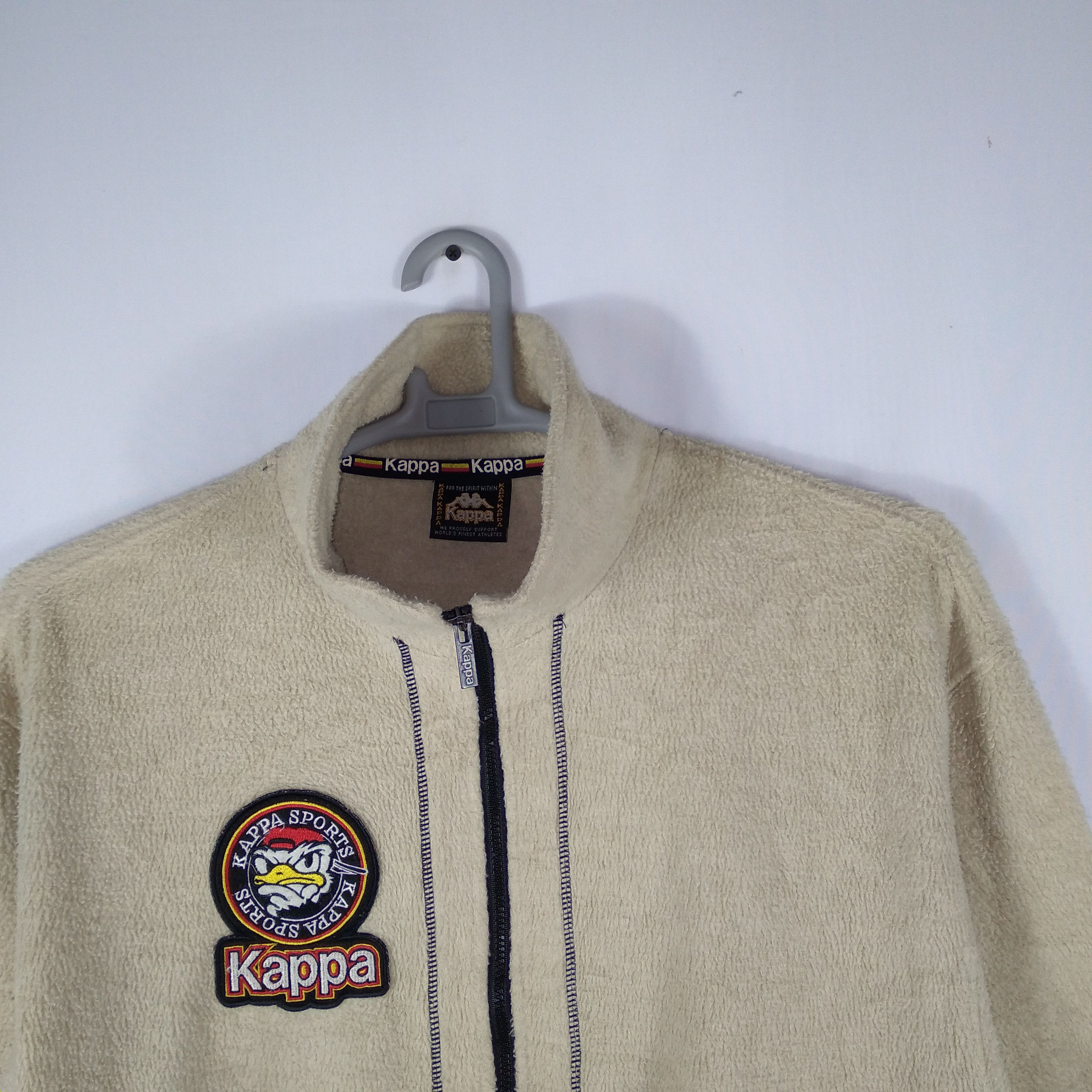 Kappa × Vintage 🔥Rare🔥Kappa Sports Big Logo Full Zipper Fleece Jacket Size US L / EU 52-54 / 3 - 4 Thumbnail