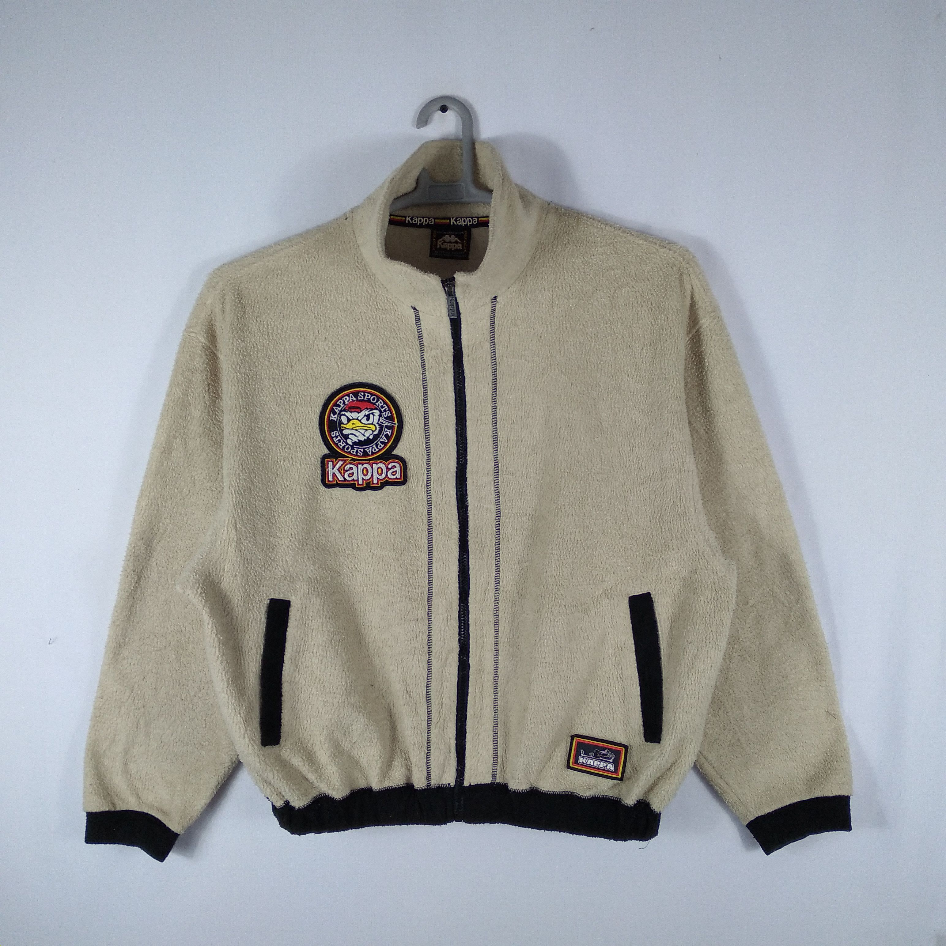 Kappa × Vintage 🔥Rare🔥Kappa Sports Big Logo Full Zipper Fleece Jacket Size US L / EU 52-54 / 3 - 3 Thumbnail