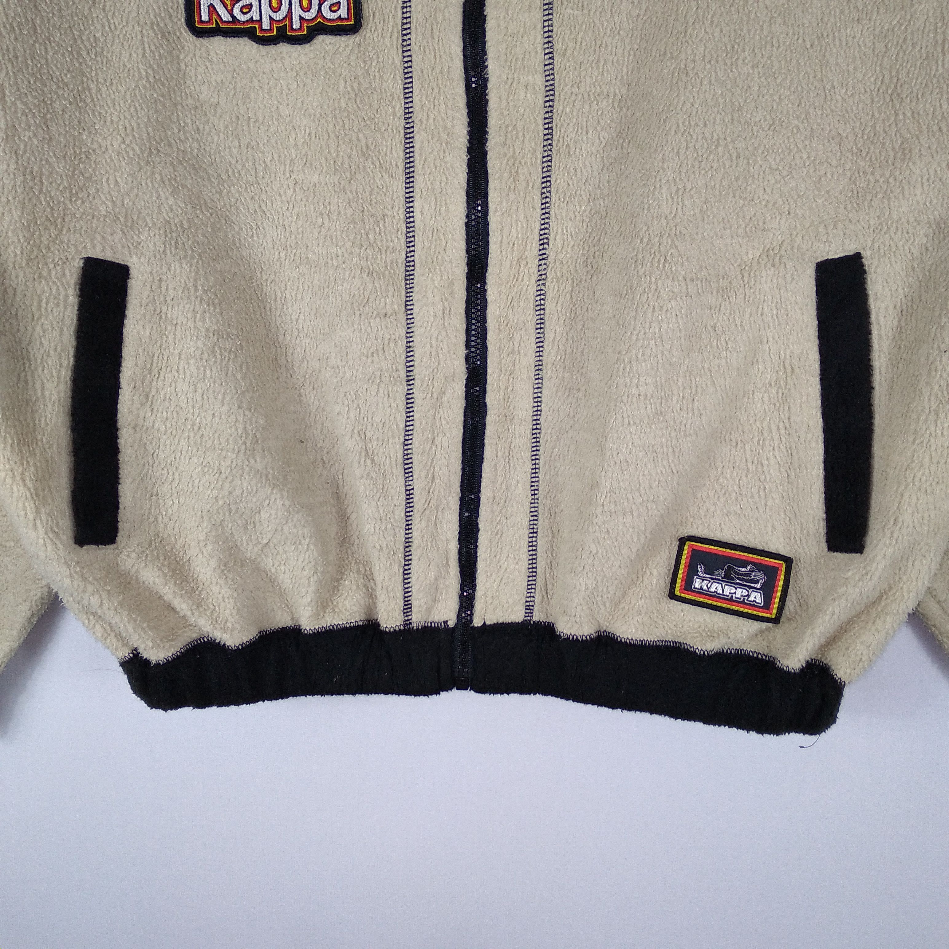Kappa × Vintage 🔥Rare🔥Kappa Sports Big Logo Full Zipper Fleece Jacket Size US L / EU 52-54 / 3 - 5 Thumbnail