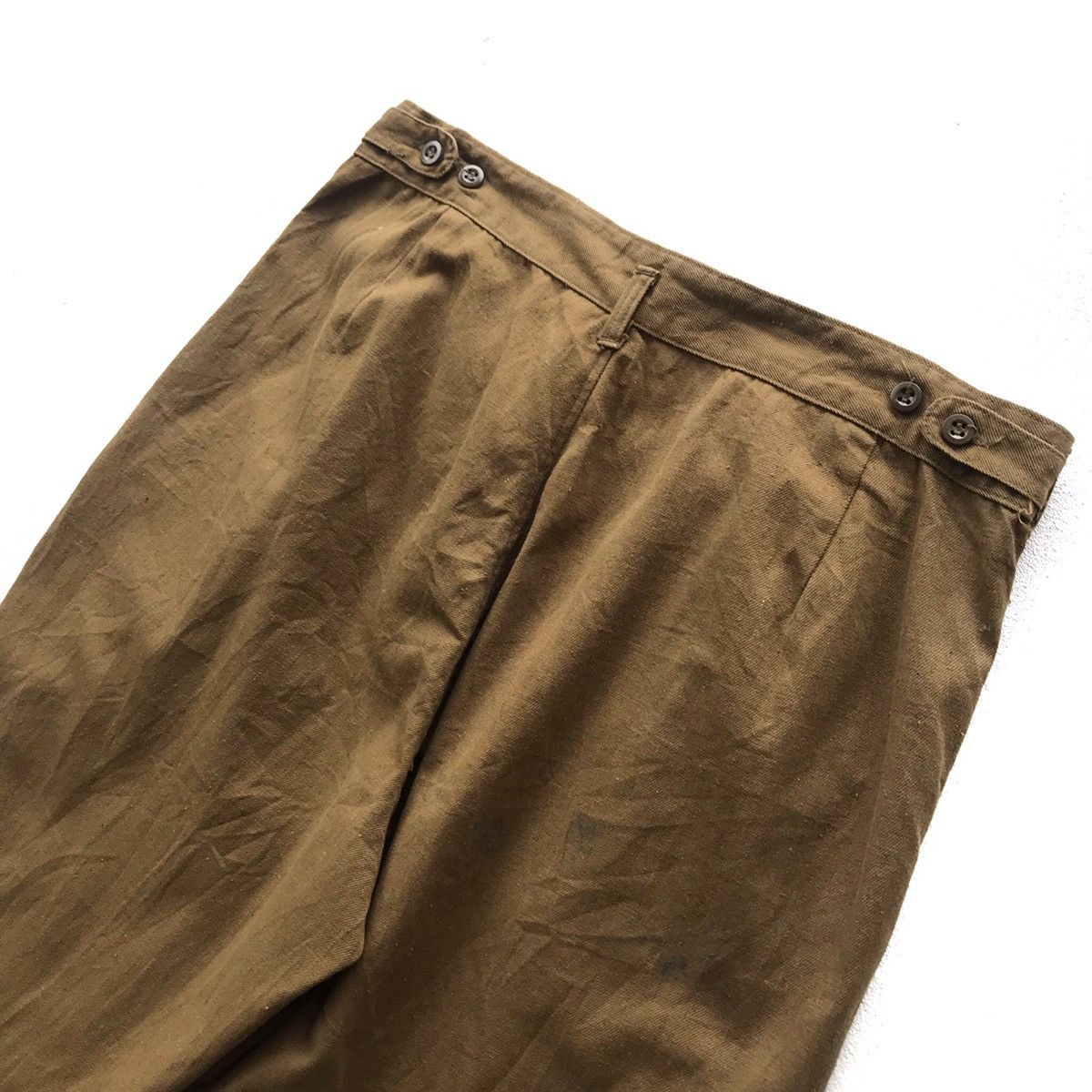 Other Vtg WWll Soviet Union USSR Infantry Combat Pant Size US 33 - 6 Thumbnail