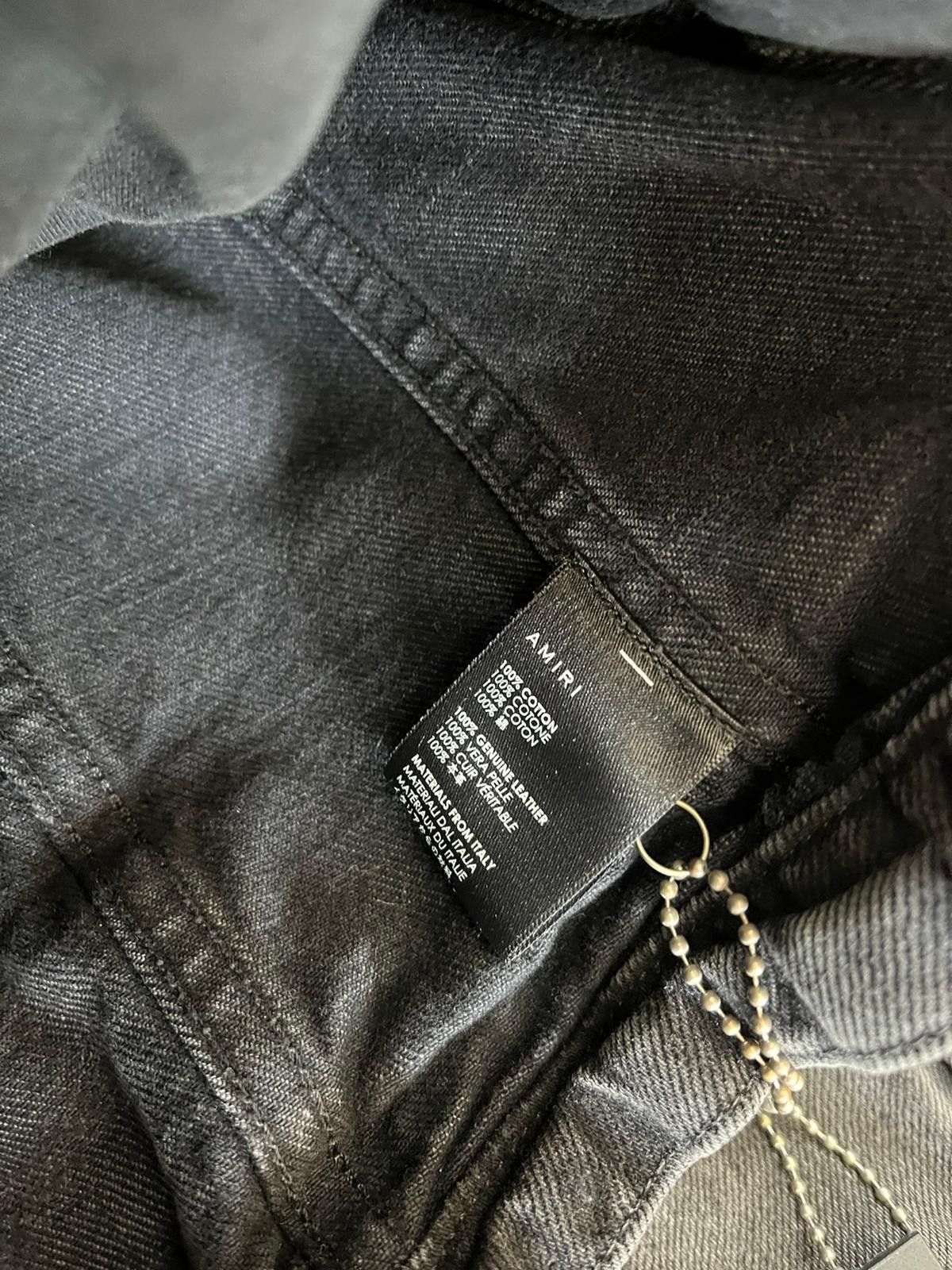 Amiri MX2 Trucker Jacket in Antique Black Size US XL / EU 56 / 4 - 13 Thumbnail