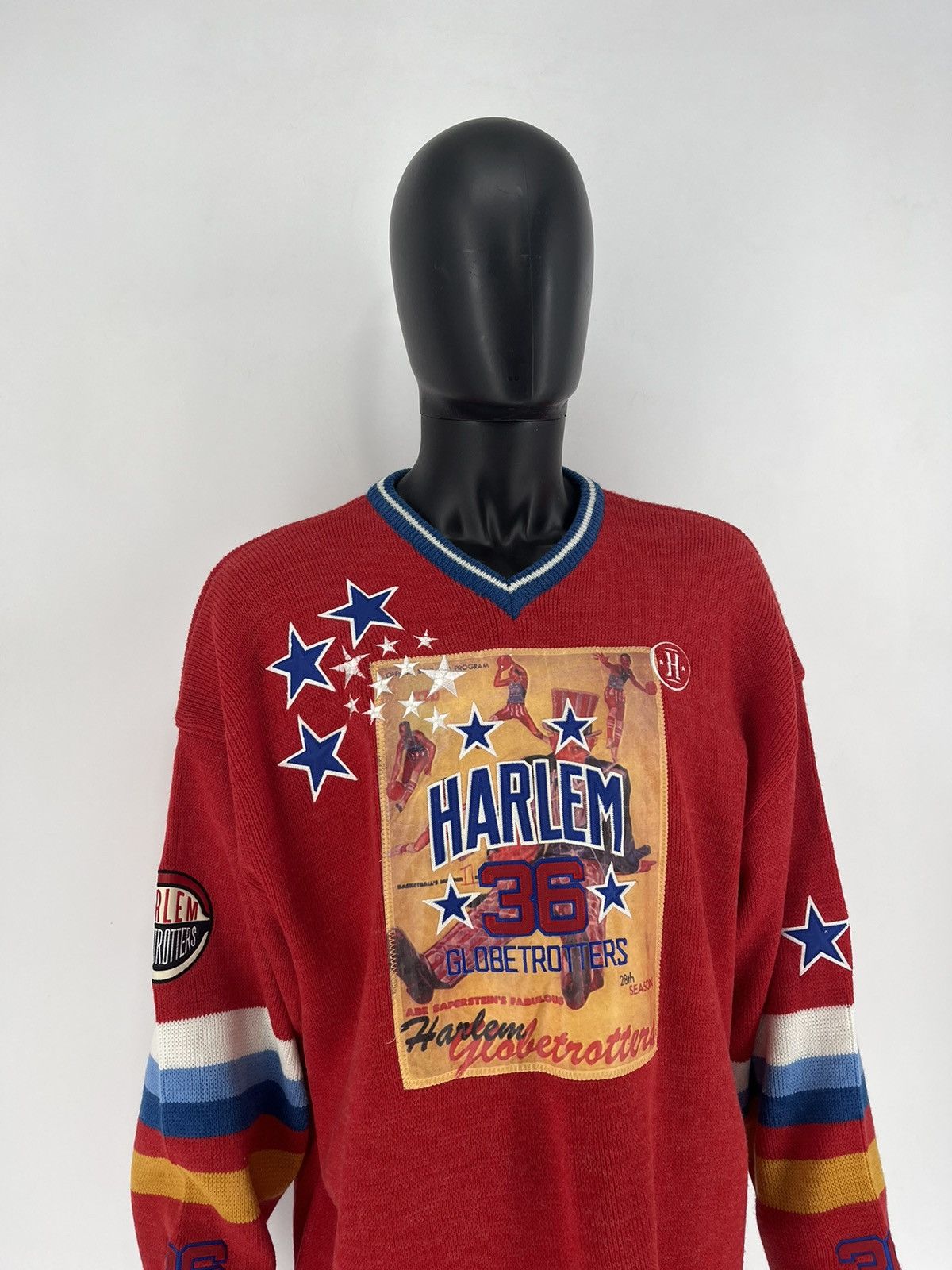 Harlem Globetrotters × NBA × Vintage Harlem Globetrotters Platinum FUBU Limited Edition Sweater Size US L / EU 52-54 / 3 - 3 Thumbnail
