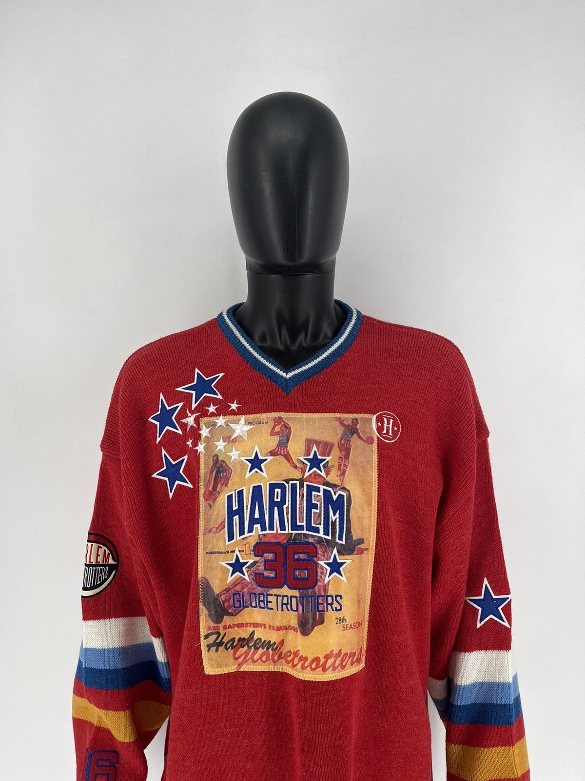 Harlem Globetrotters × NBA × Vintage Harlem Globetrotters Platinum FUBU Limited Edition Sweater Size US L / EU 52-54 / 3 - 1 Thumbnail