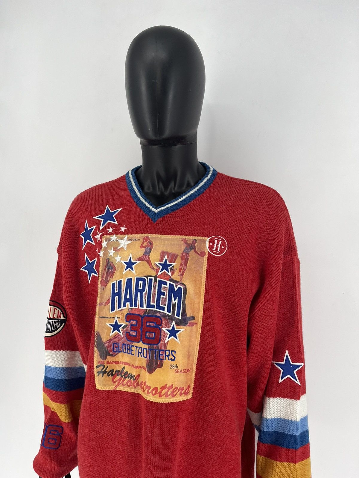 Harlem Globetrotters × NBA × Vintage Harlem Globetrotters Platinum FUBU Limited Edition Sweater Size US L / EU 52-54 / 3 - 4 Thumbnail