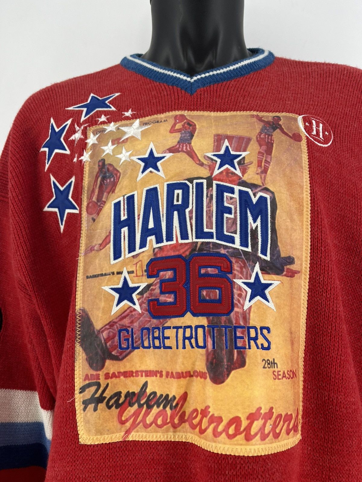 Harlem Globetrotters × NBA × Vintage Harlem Globetrotters Platinum FUBU Limited Edition Sweater Size US L / EU 52-54 / 3 - 10 Thumbnail