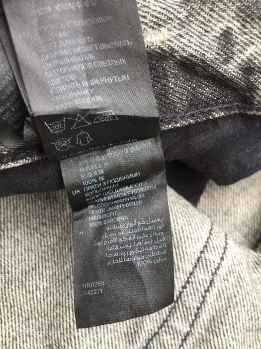 Japanese Brand RARE!!! Distressed Denim Tapered Leg Denim Size US 33 - 16 Thumbnail