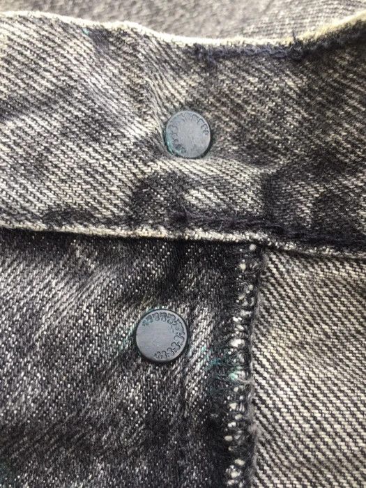 Japanese Brand RARE!!! Distressed Denim Tapered Leg Denim Size US 33 - 11 Thumbnail