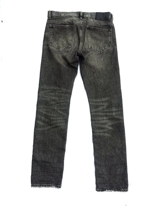 Japanese Brand RARE!!! Distressed Denim Tapered Leg Denim Size US 33 - 2 Thumbnail