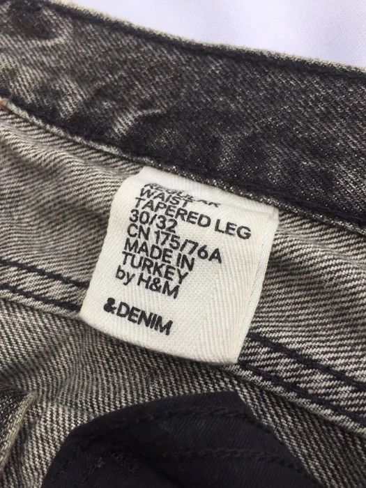 Japanese Brand RARE!!! Distressed Denim Tapered Leg Denim Size US 33 - 12 Thumbnail