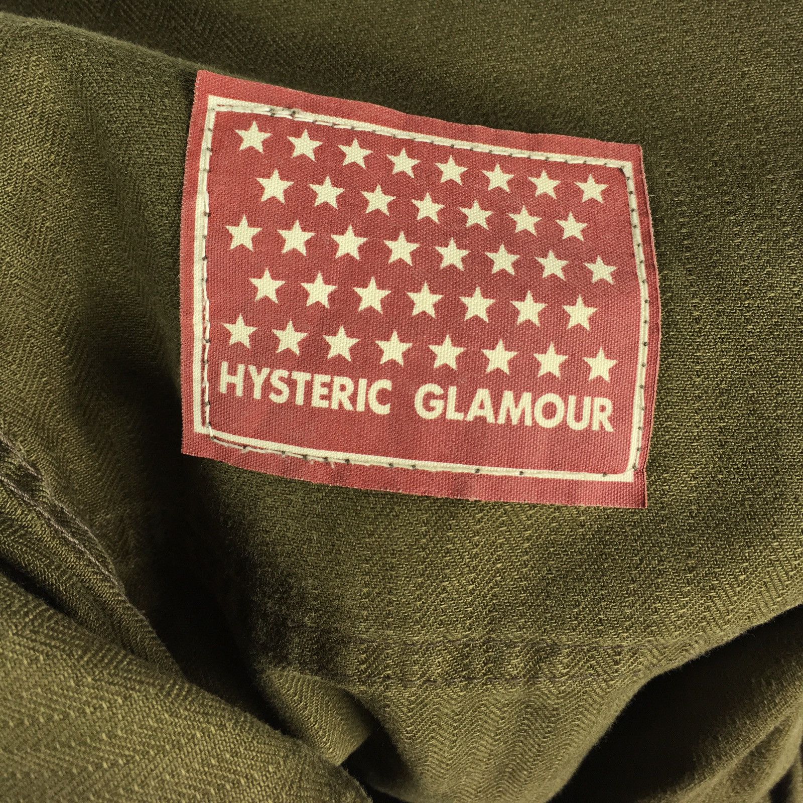 Hysteric Glamour × Japanese Brand Herringbone Army Trousers Size US 36 / EU 52 - 6 Thumbnail