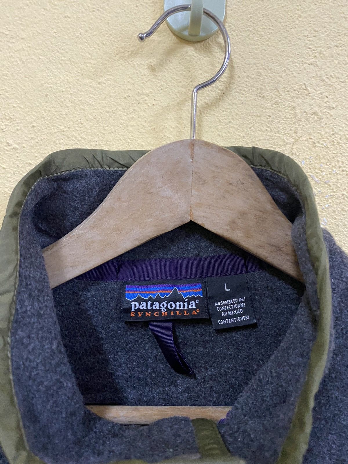 Patagonia PATAGONIA SYNCHILLA FLEECE HALF BUTTON SIZE L Size US L / EU 52-54 / 3 - 3 Thumbnail