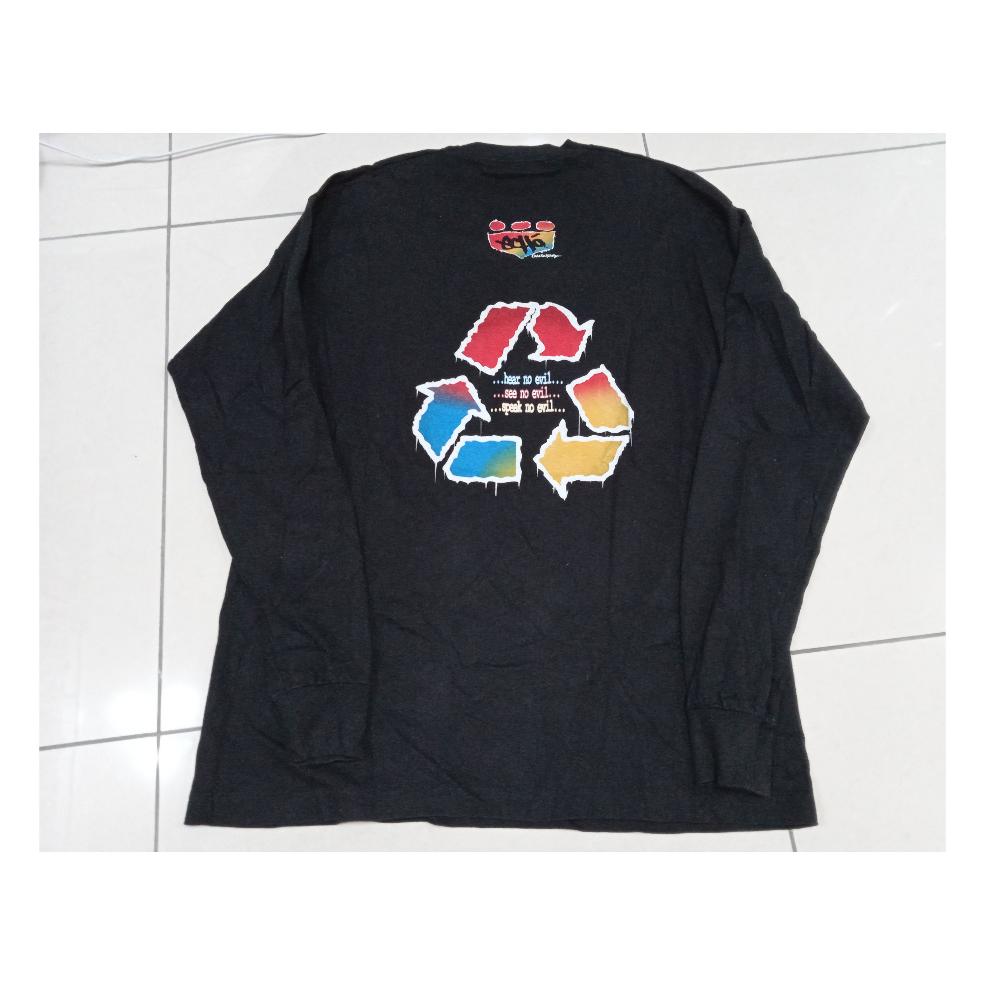 Vintage Vintage 90s Echo Longsleeve Shirt Ecko Y2K Size US XL / EU 56 / 4 - 2 Thumbnail