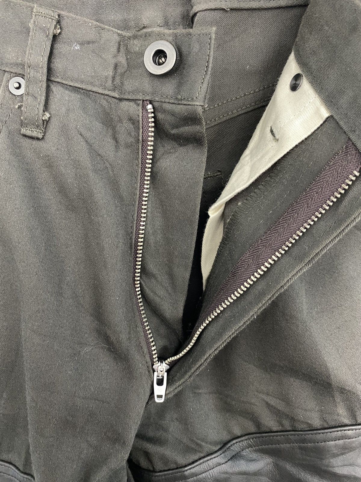 Genuine Leather OD Works Max Fritz half leather scrambled pant Size US 29 - 4 Thumbnail
