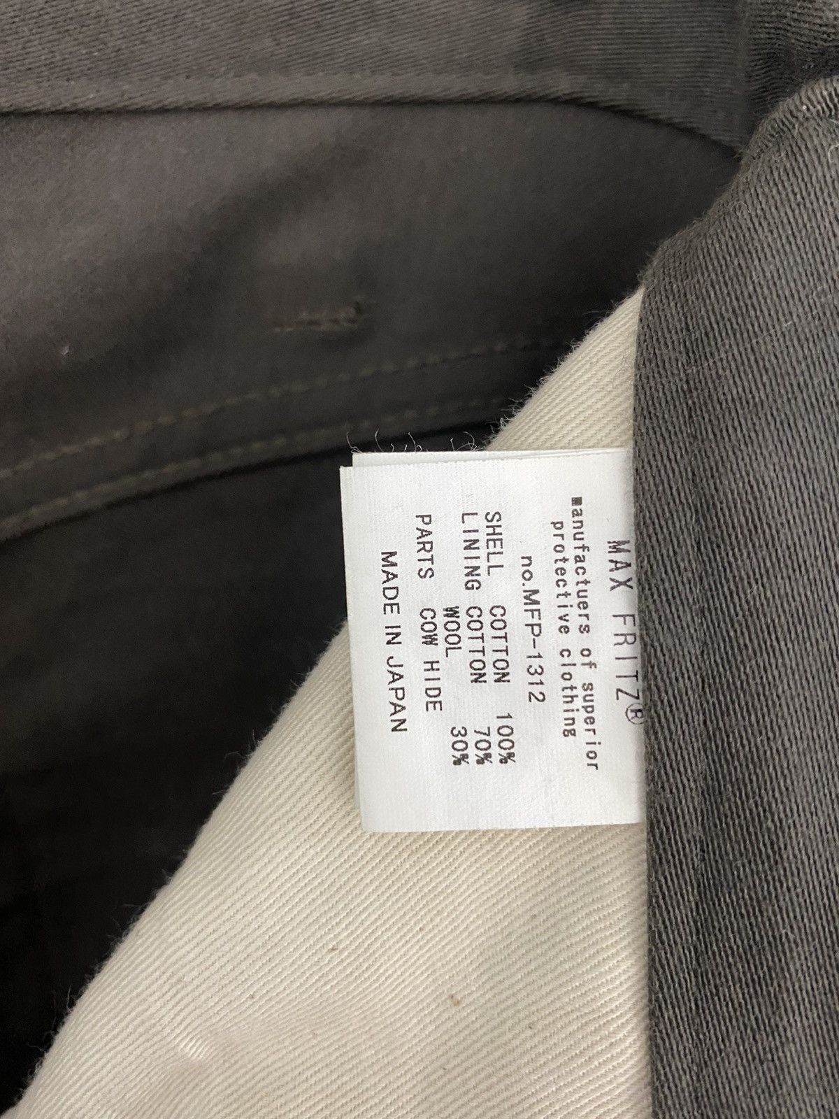 Genuine Leather OD Works Max Fritz half leather scrambled pant Size US 29 - 5 Thumbnail