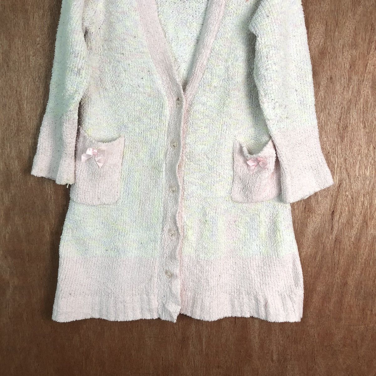 Aran Isles Knitwear Japanese Brand Long Shag Shaggy Fur Mohair Cardigan #6521 Size US M / EU 48-50 / 2 - 3 Thumbnail